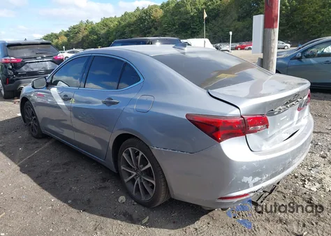 2016 Acura Tlx V6 Tech z USA, uszkodzony, nr VIN 19UUB3F50GA001042